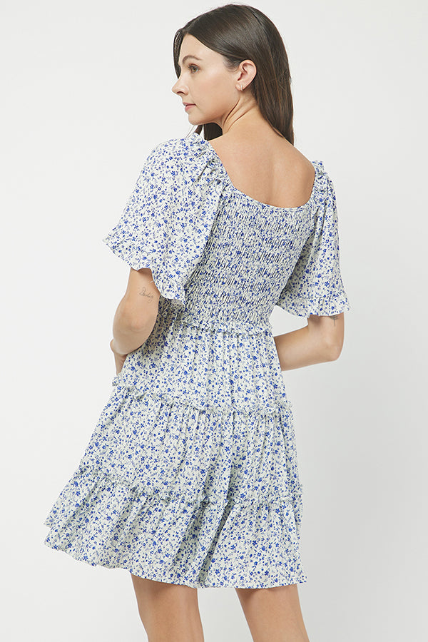 Bluebell Bloom Tiered Dress - YD1398BJ