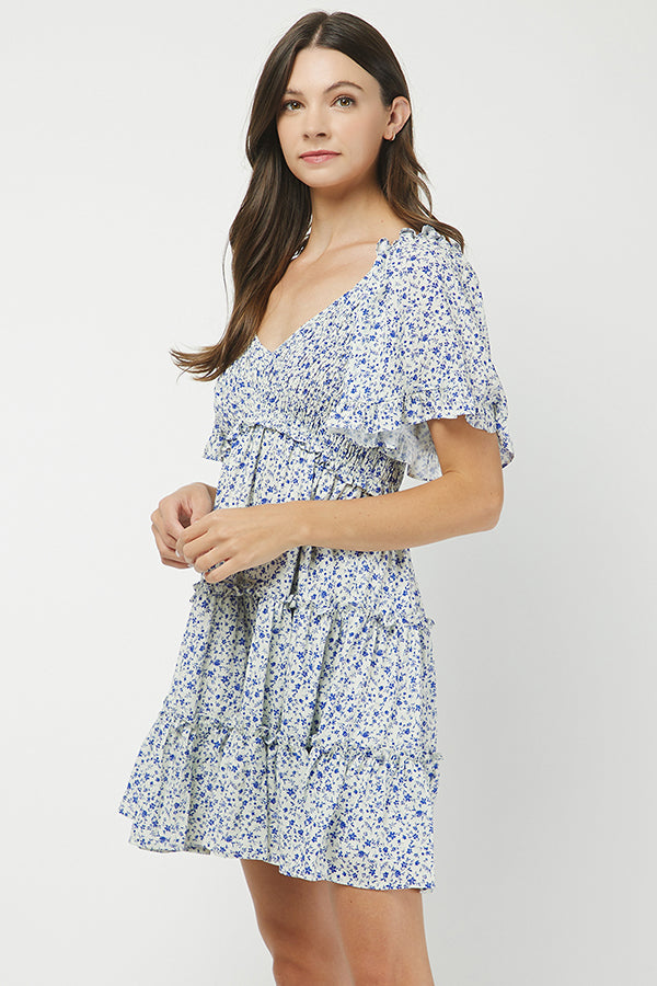 Bluebell Bloom Tiered Dress - YD1398BJ