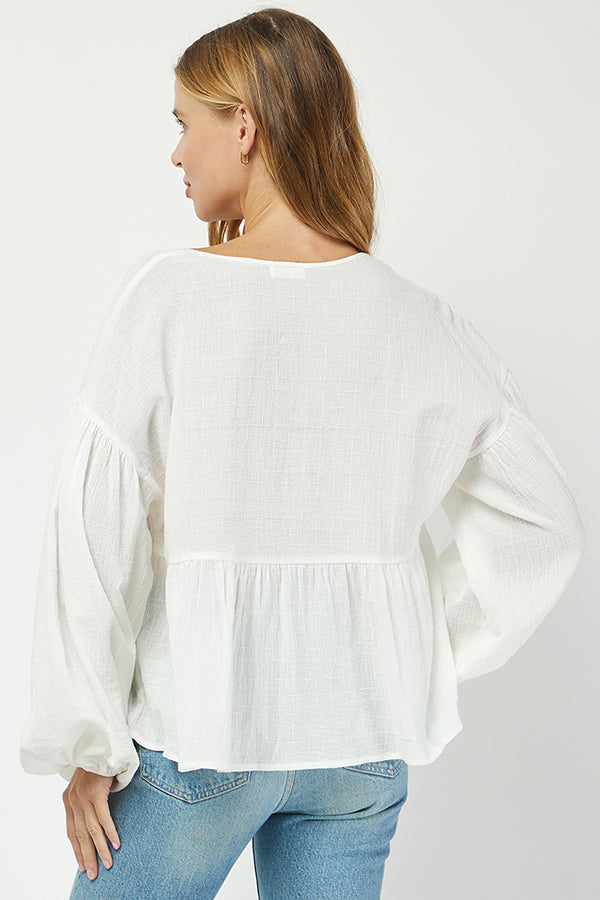 Lace Whisper Blouse - YT3066BJ