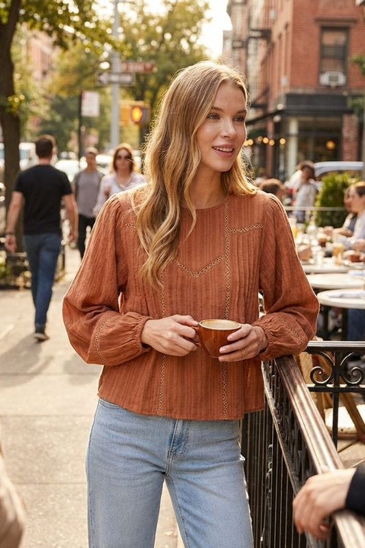 Boho Breeze Blouse - YT3067BJ01