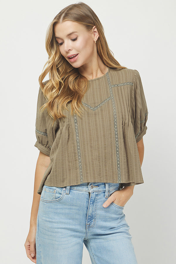 The Boho Sage Valley Blouse - YT3067BJ